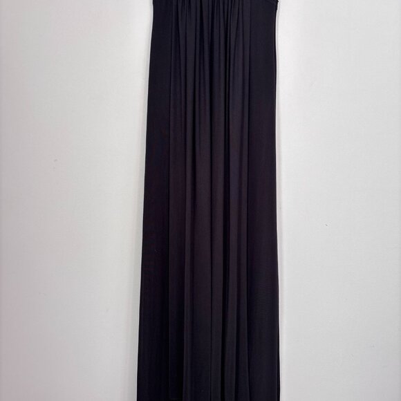Neutral Black Evening Formal Party Prom Maxi Dress XS G32 - Picture 6 of 16